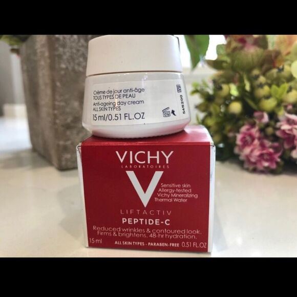 Anti-age bundle  VICHY peptide-C moisturizer, ACURE Glycolic Cleanser, face mask - Picture 6 of 6